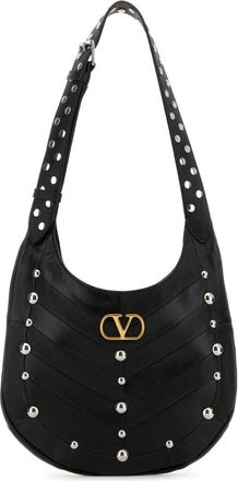 Valentino Garavani Black Hoboho Small Hobo
