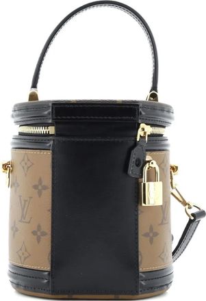 Louis Vuitton Cannes Handbag Reverse Monogram Canvas satchel - Bruin