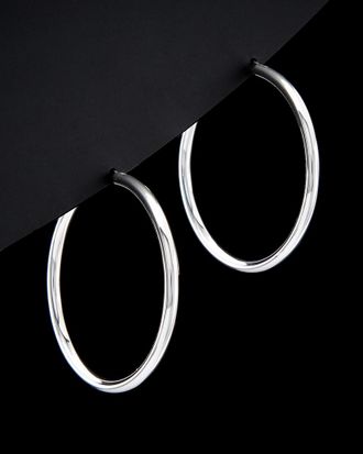 Argento Vivo Sterling Silver Hoops
