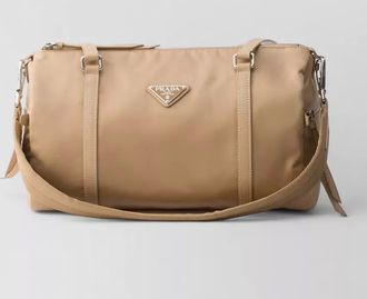 Prada structured clutch bag adjustable strap handles