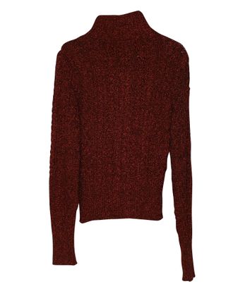 Isabel Marant Isabel Marant Daley Kabelbrei Ritstrui in Bordeaux Polyamide