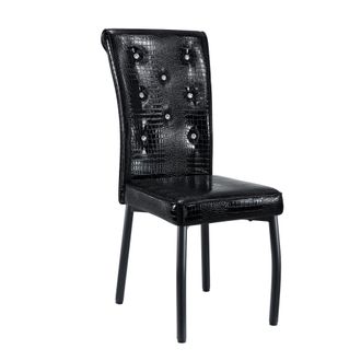 STILVORA Stilvora Sedia Da Ufficio Ergonomica Con Poggiapiedi E Supporto Lombare Ad Aria, Pelle, Nero