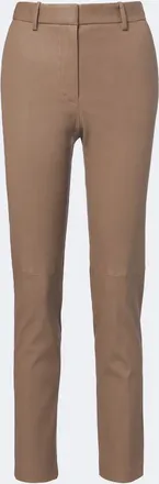 Joseph Coleman leather slim pants