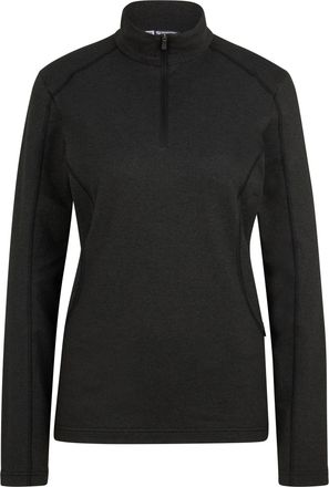 Ziener Sweatshirt ZIENER JENITA-Z midlayer lady, Damen, Gr. 34, schwarz, Obermaterial: 88% Polyester, 12% Elasthan, Sweatshirts Sweatshirt