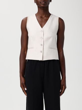 Max Mara Gilet Calibri in maglia e lino Max Mara