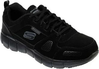 Skechers Work Telfin Thordd ESD Sneakers Mens Black Walking Shoes GBNC1183