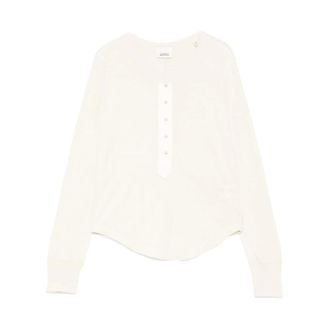Isabel Marant Dames, Blouses & Shirts, Beige, Maat: L