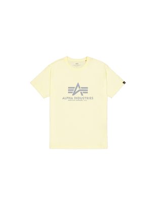 Alpha Industries T-Shirt ALPHA INDUSTRIES Basic T-Shirt BL, Herren, Gr. 3XL, gelb (retro gelb), Obermaterial: 100% Baumwolle, Shirts T-Shirt