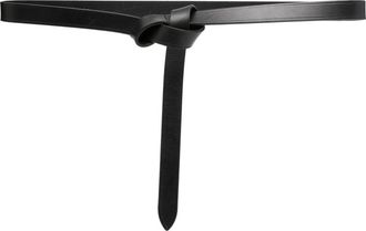 Isabel Marant Kirka leather belt - women - Calf Leather - M - Black