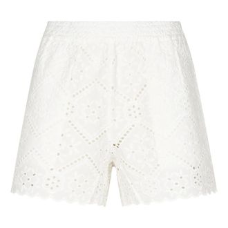MC2 Saint Barth Meave Pullup Shorts - female - MC2 Saint Barth - Short Shorts - White - S - Shorts