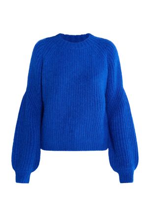 Dreimaster Dreimaster Gebreide trui Dames blauw