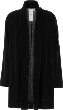 The Row Ovaan Cardigan - Dames - Vesten - Zwart - XS - Kasjmier - Truien & Vesten