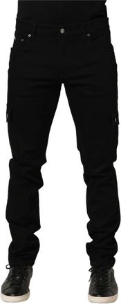 Dolce & Gabbana Skinny Jeans - Heren - Slim Fit Jeans - Zwart - XL - Katoen - Jeans