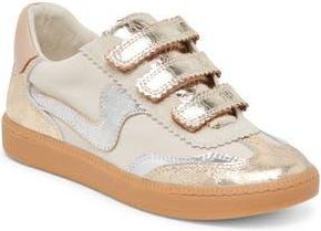 Dolce Vita Notice Sneaker in Silver/gold Distress at Nordstrom Rack, Size 5
