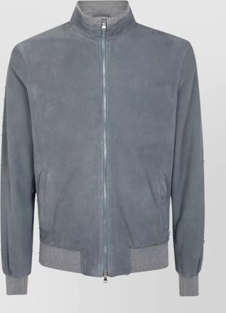 Barba leather jacket