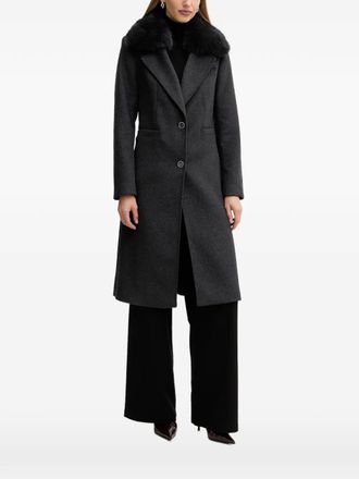 Guess Co single-breasted coat - Grey