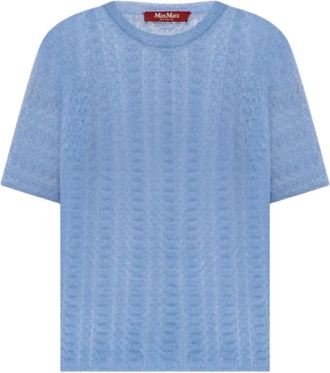 Max Mara Mujer, Jerseys, Azul, Talla: M
