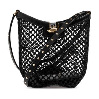 Lanvin Bucket Bags, female, Black, Size: ONE SIZE Catch Bag