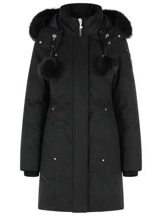 Moose Knuckles Stirling Original Black Cotton Blend Parka