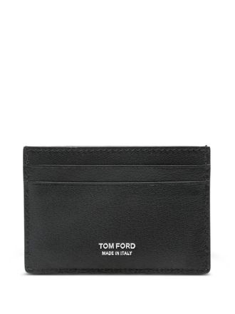 Tom Ford Pasjeshouder met logodetail - Zwart