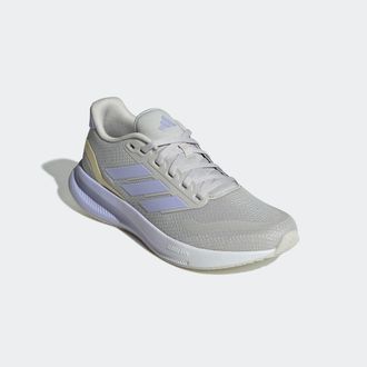 adidas Laufschuh ADIDAS PERFORMANCE RUNFALCON 5, Damen, Gr. 42, schwarz (grau one, violet tone, core schwarz), Synthetik, Textil, Schuhe Laufschuh