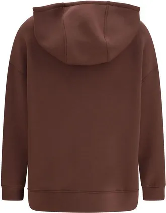 Max Mara Womens Brown Modal Sweatshirt Clothing