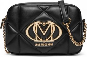 Love Moschino Jc 4038Pp 1Nlc 0000 Crossbody Tas - Dames - Schoudertassen - Zwart - ONE Size - Polyester - Tassen