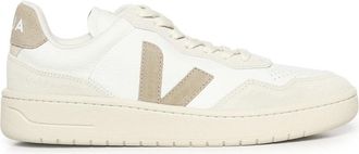 Veja V-90 Leather - unisex - Sneakers - Beige - 38 EU - Katoen - Schoenen