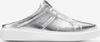 Cole Haan Womens Grand Crosscourt Coaster Mule Sneakers - Silver Size 6.5