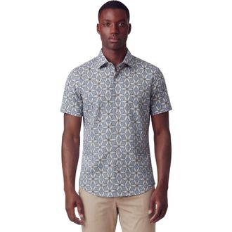 Lords of Harlech Tribal Mens Printed Button Up Shirt in Tribal Natural at Nordstrom, Size Xx-Large