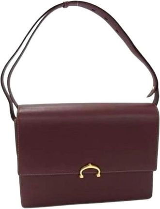 Cartier Pre-owned Shoulder Bags, female, Red, Size: ONE SIZE Pre-owned Shoulder Bag