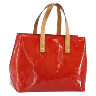 Louis Vuitton Pre-owned Vintage Leren Handtas - Dames - Pre-owned - Rood - Maat: ONE Size Leer