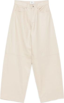 Haikure Bethany Broek - Dames - Broeken - Wit - Maat: W28 Leer
