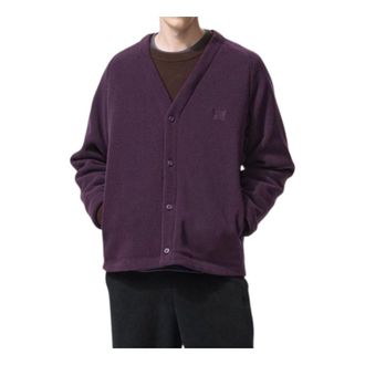 Uniqlo Uniqlo x Needles Oversized Cardigan Purple 483980-78