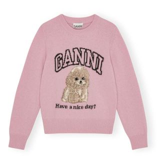 Ganni Mujer, Jerseys, Rosa, Talla: M