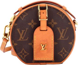 Louis Vuitton Mini Boite Chapeau Bag Monogram (Authentic Pre-Loved)