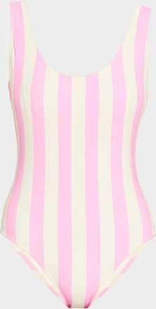 Solid & Striped The Anne-Marie Striped One-Piece Swimsuit