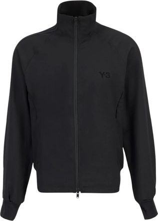 Yohji Yamamoto Sport Uniform Track Top - Heren - Zomerjassen - Zwart - XS - Polyester - Jassen