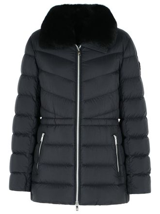 Moose Knuckles Black Nylon Jacket