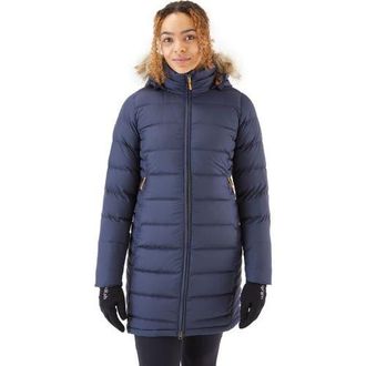 RAB Deep Cover Parka - Womens in Deep Denim at Nordstrom, Size X-Small