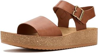 Dr. Scholls Happy Lucky Womens Sandals Honeybrown : 8.5 M, Faux Leather