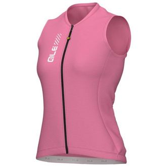 Al&eacute; Color Block Sleeveless Jersey Velo Singlet f&uuml;r Damen | rosa