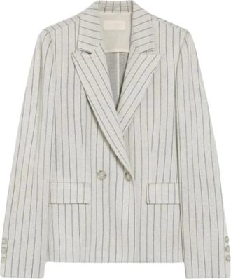 iBlues Iblnewtailoring Jas - Dames - Blazers - Beige - XS - Katoen - Jassen