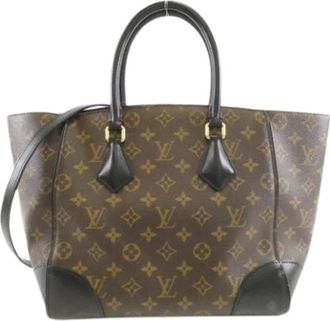 Louis Vuitton Pre-owned Canvas Handtas - Dames - Vintage Handtas - Zwart - ONE Size - Vintage