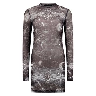 Philipp Plein Short Dresses - Dresses - Mujer - Negro - 2XL