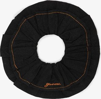 Ganni Black Scrunchie