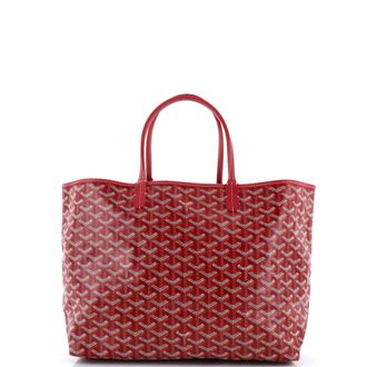 Goyard Saint Louis Tote Coated Canvas PM