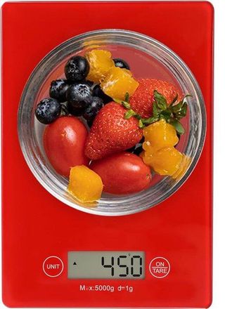 OEM Balanza De Cocina Electr&oacute;nica De Alta Precisi&oacute;n De 5000 G/1 G Con Pantalla Lcd Iluminada Para Cocinar, Hornear Y Preparar Comidas