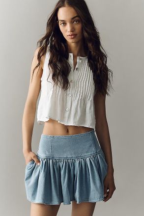 Shona Joy Elsworth Cotton Mini Skirt