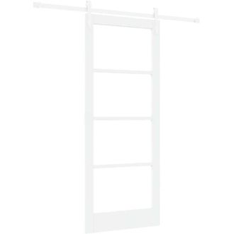 vidaXL Puerta Interior Orkdal 83 X 202 Cm Madera De Pino Macizo Vidaxl